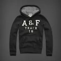 hommes giacca hoodie abercrombie & fitch 2013 classic t61 gris fonce